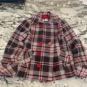 Charlotte Russe Black/Red Jacket S
